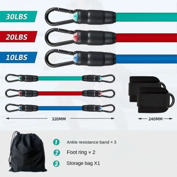 Bandas De Resistencia Para Tobillo - Image 3